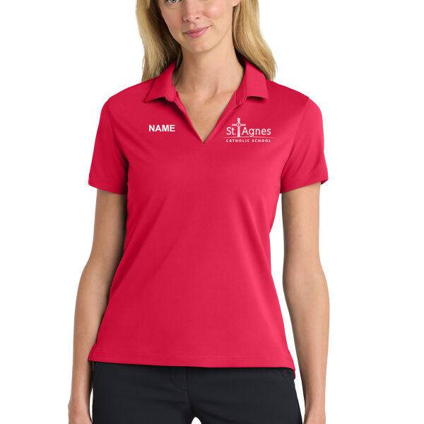 Nike Women's Dri-FIT Micro Pique 2.0 Polo - Printed Logo **Add Name for $5! ** Thumbnail