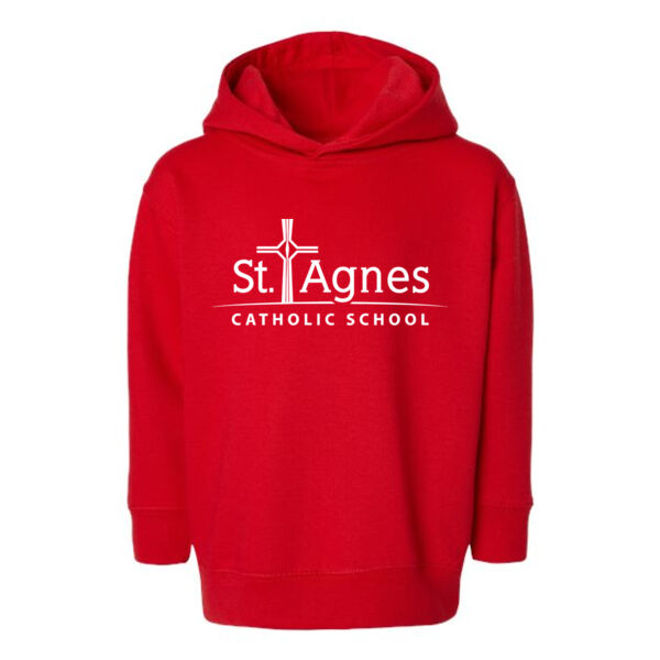 Rabbit Skins - Toddler Pullover Fleece Hoodie - Printed Logo Thumbnail