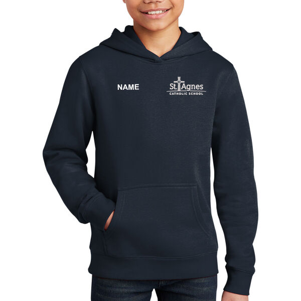 District - Youth V.I.T Fleece Hoodie - Embroidered Logo **Add Name for $5! ** Thumbnail