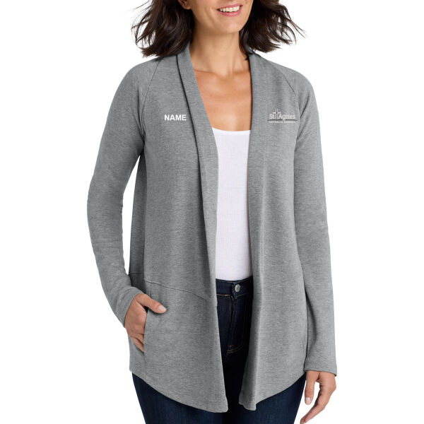 Port Authority® Women's Interlock Cardigan - Embroidered Logo **Add Name For $5** Thumbnail