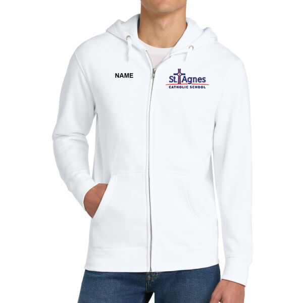 District® V.I.T.™ Fleece Full-Zip Hoodie - Embroidered Logo **Add Name For $5** Thumbnail