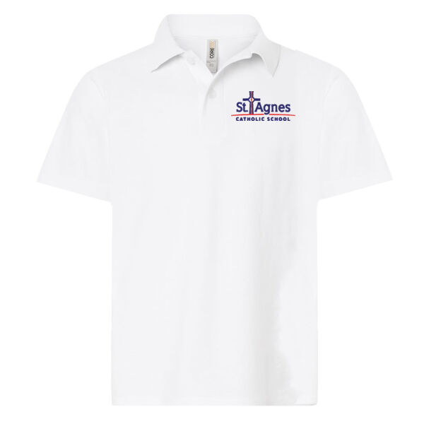 CORE365 - Youth Resolve CVC Performance Pique Polo - Embroidered Logo Thumbnail