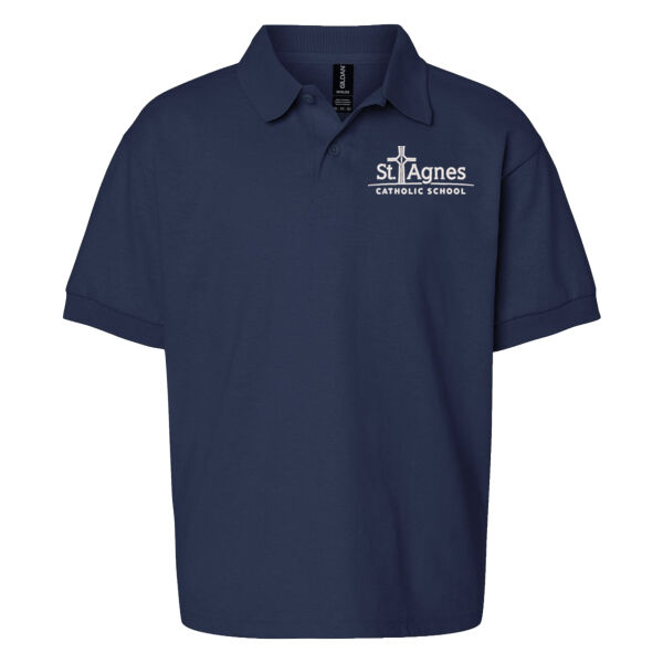 Gildan - Youth DryBlend® Jersey Polo - Embroidered Logo Thumbnail