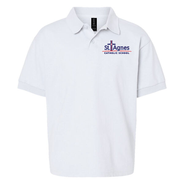 Gildan - Youth DryBlend® Jersey Polo - Embroidered Logo Thumbnail