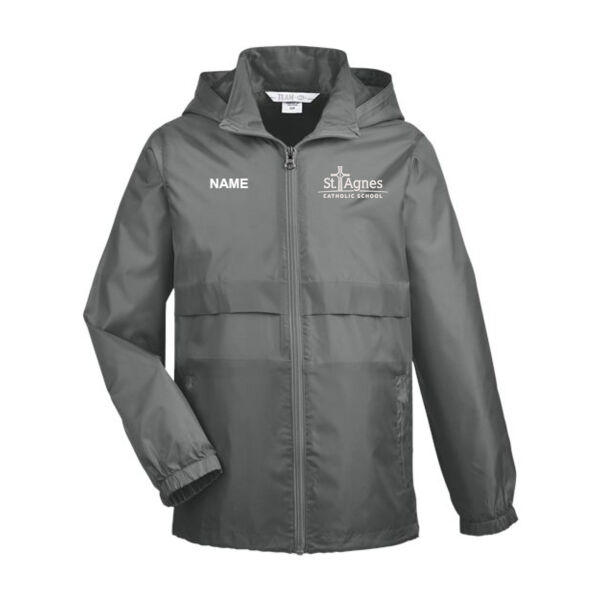 Team 365 - Youth Zone Protect Lightweight Jacket - Embroidered Logo **Add Name For $5** Thumbnail