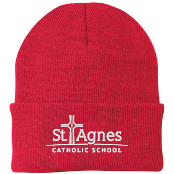 Port Authority® Knit Cap - Embroidered Logo Thumbnail