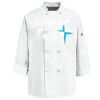 Eight Knot Button Chef Coat with Thermometer Pocket Thumbnail