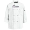 Eight Knot Button Chef Coat with Thermometer Pocket Thumbnail