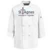 Eight Knot Button Chef Coat with Thermometer Pocket Thumbnail