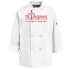 Eight Knot Button Chef Coat with Thermometer Pocket Thumbnail