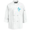 Eight Knot Button Chef Coat with Thermometer Pocket Thumbnail