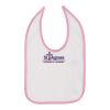 Infant Contrast Trim Premium Jersey Bib Thumbnail